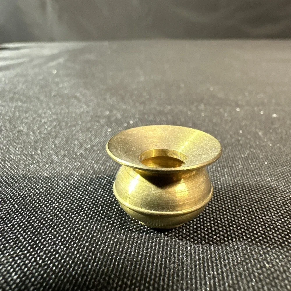 Miniature Brass Dollhouse Decor Lot 3 Squirrel Vase Candle Holder Collectibles